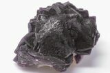 Lustrous, Stepped-Octahedral Purple Fluorite - Yiwu, China #197083-1